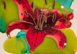 Artist Nancy Richards West