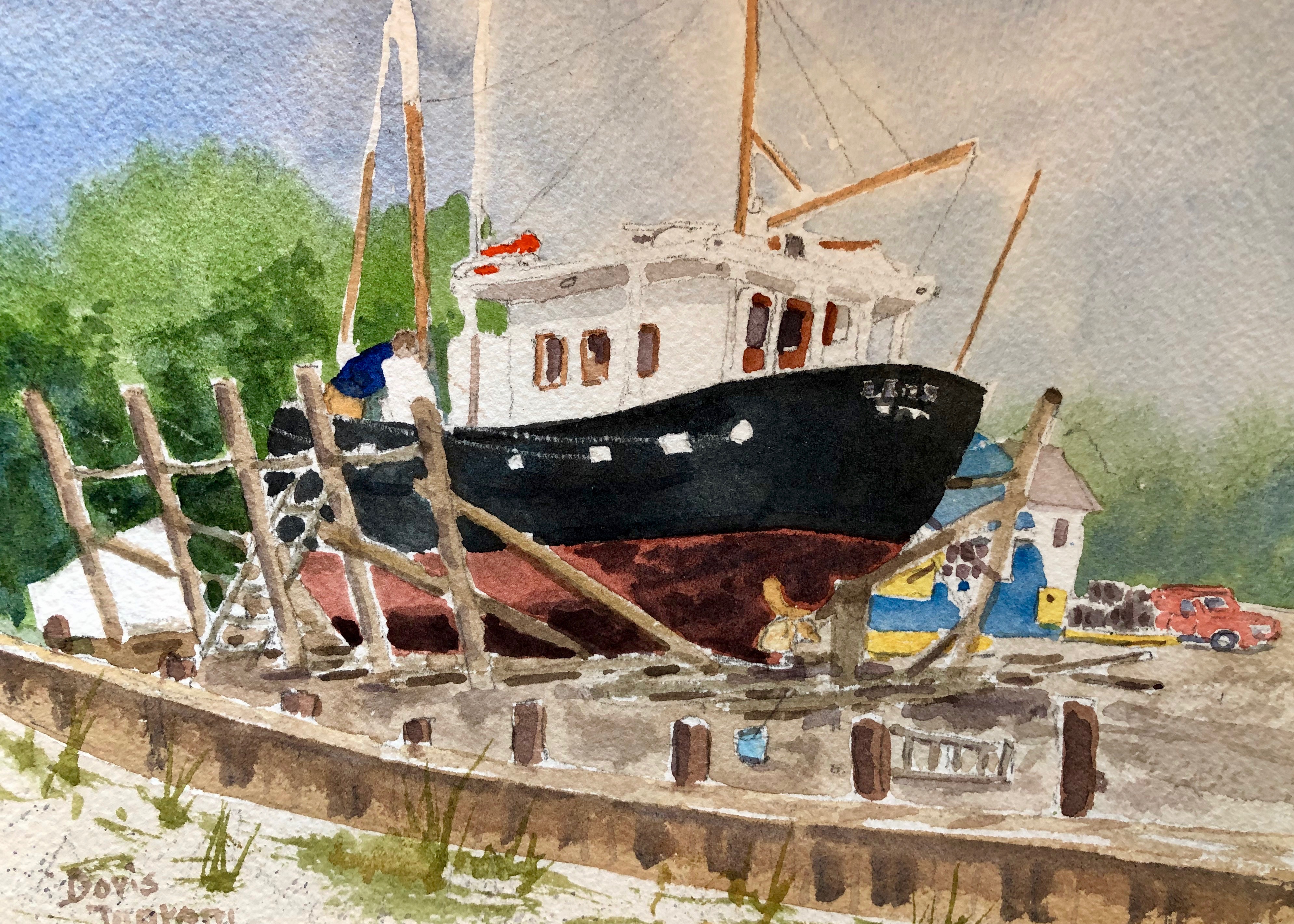 Artist Doris Ingram