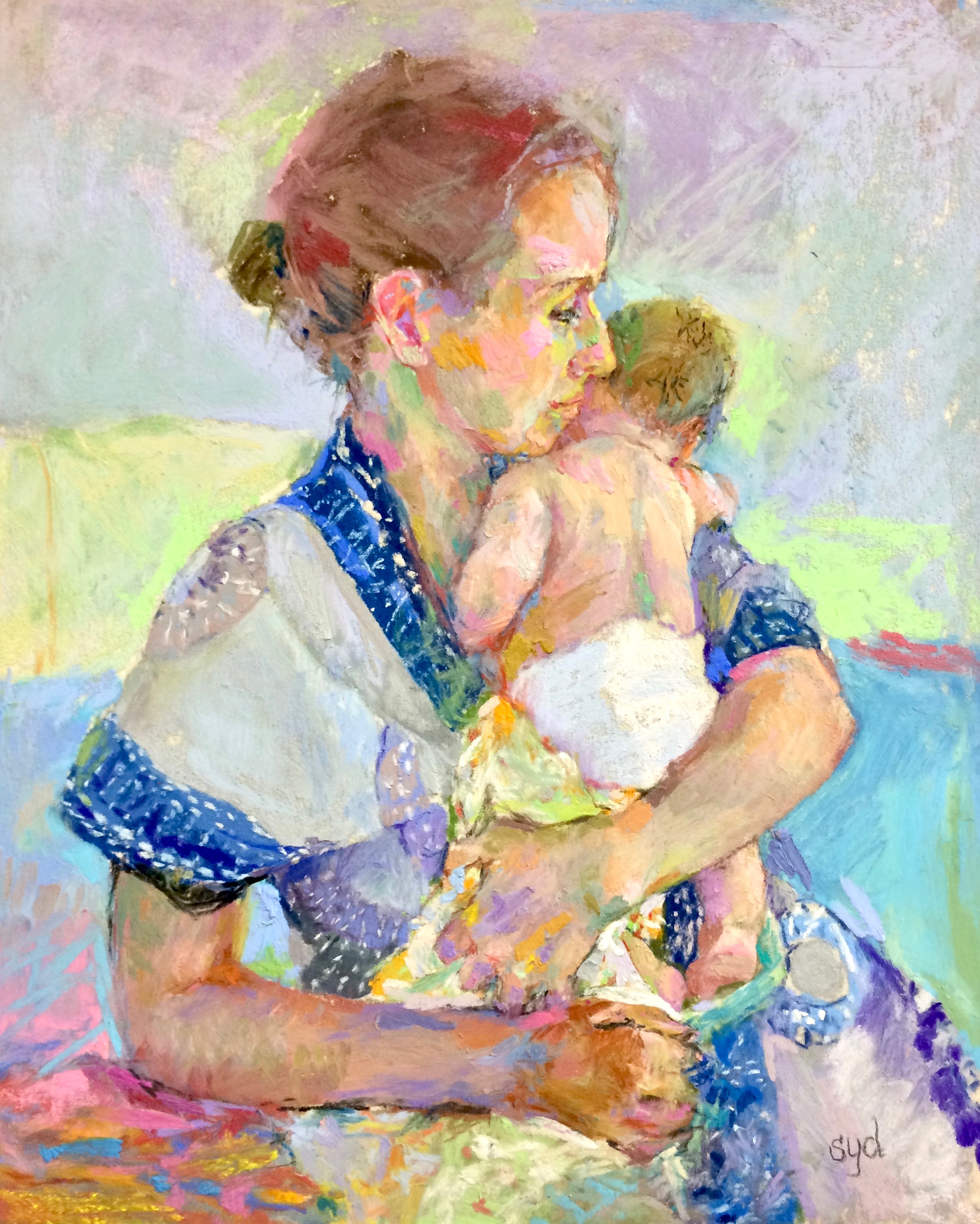 Artist Sydney McGinley