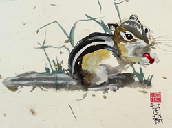 Artist Nancy Richards West