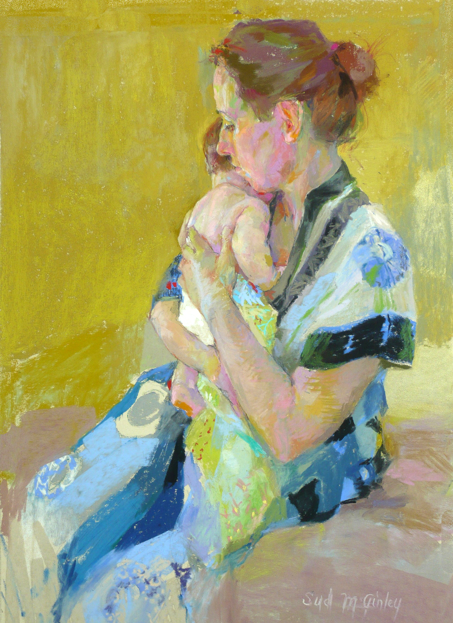 Artist Sydney McGinley
