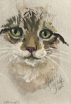 Artist Nancy Richards West