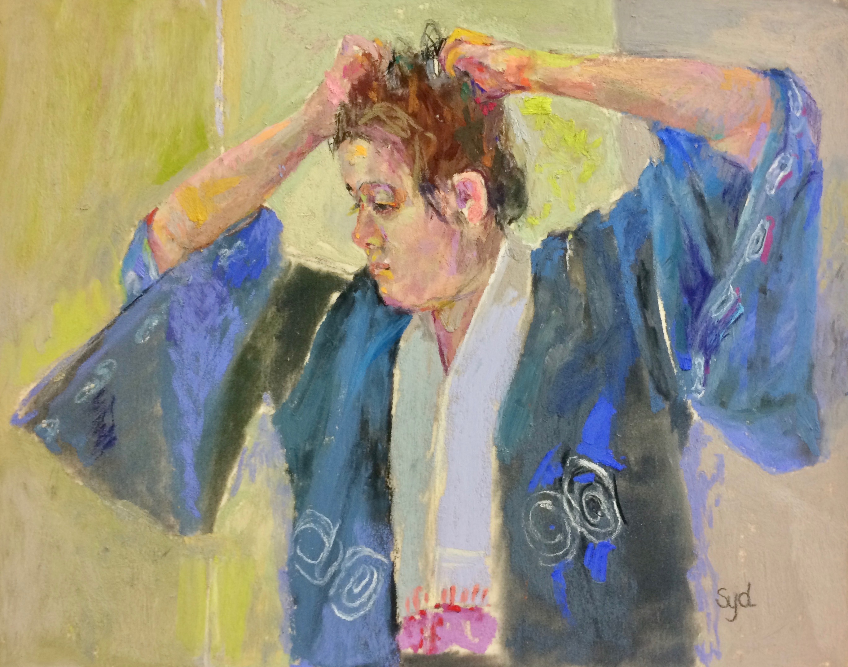 Artist Sydney McGinley