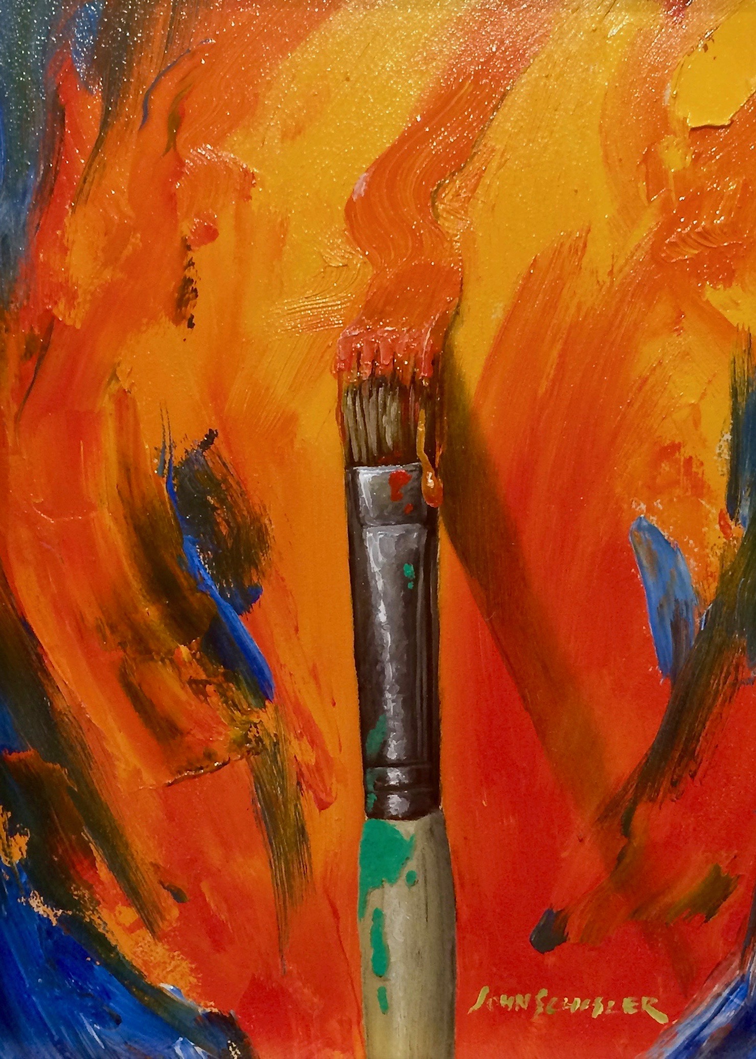 Artist John Schisler