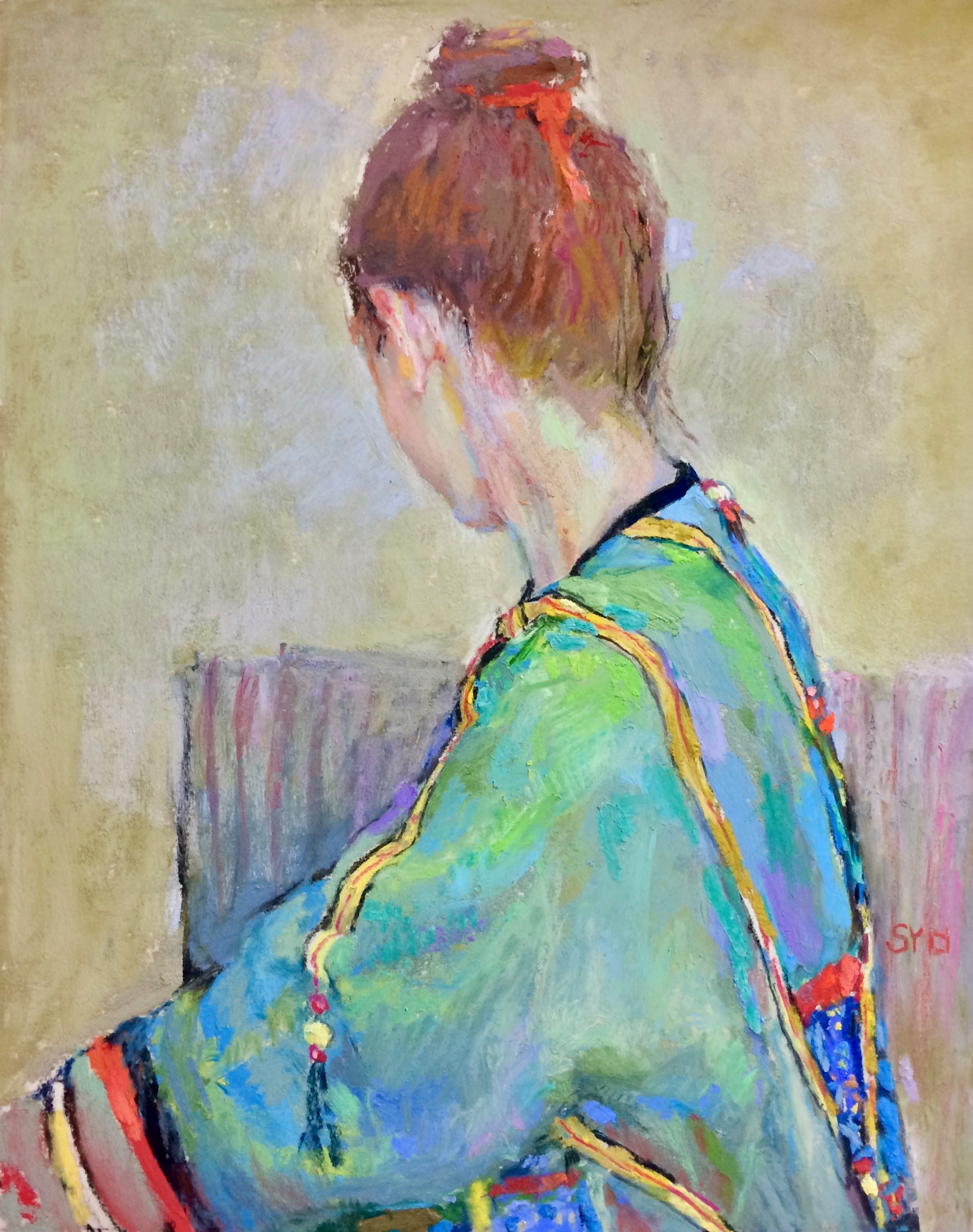 Artist Sydney McGinley