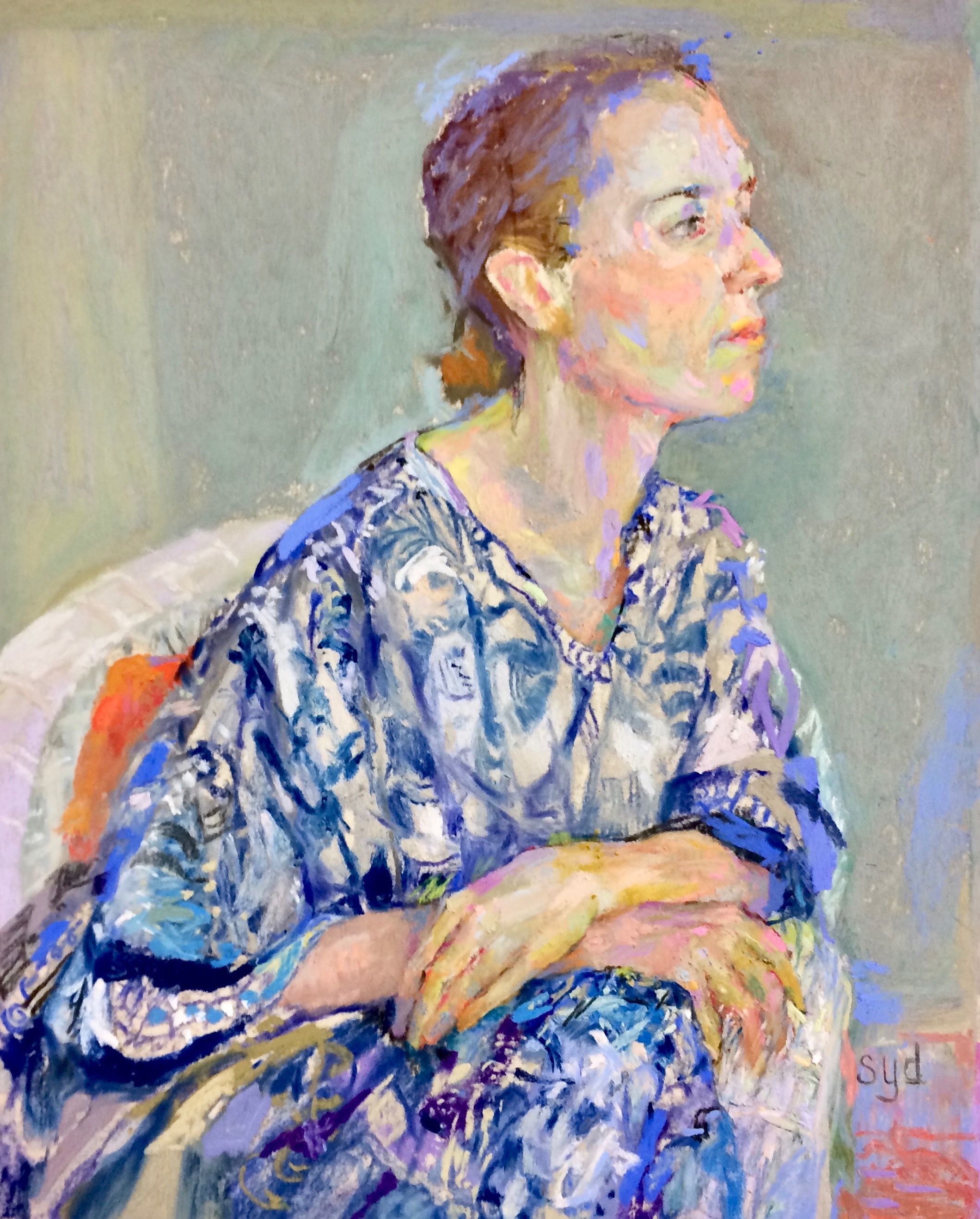 Artist Sydney McGinley
