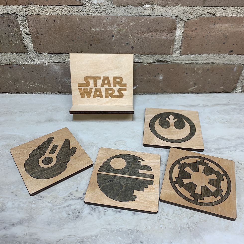 Thumbnail: Star Wars Inspired Coasters
