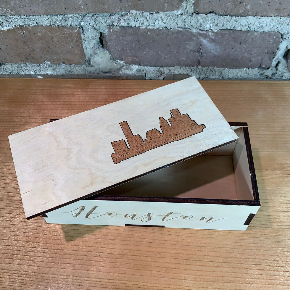 Thumbnail: Birch & Mahogany Houston Box