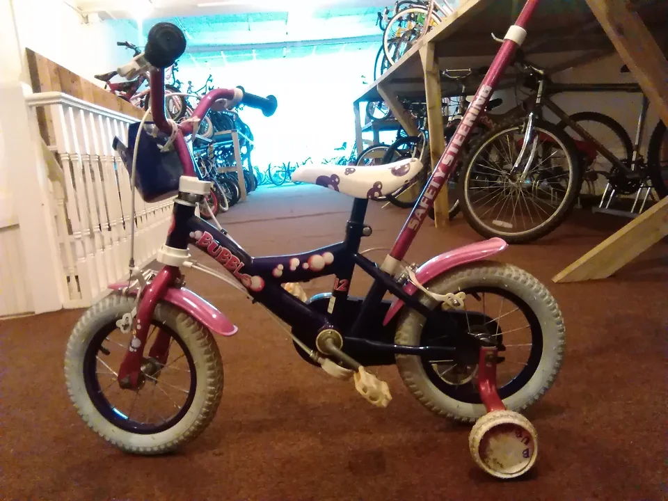 12 inch bubble bike