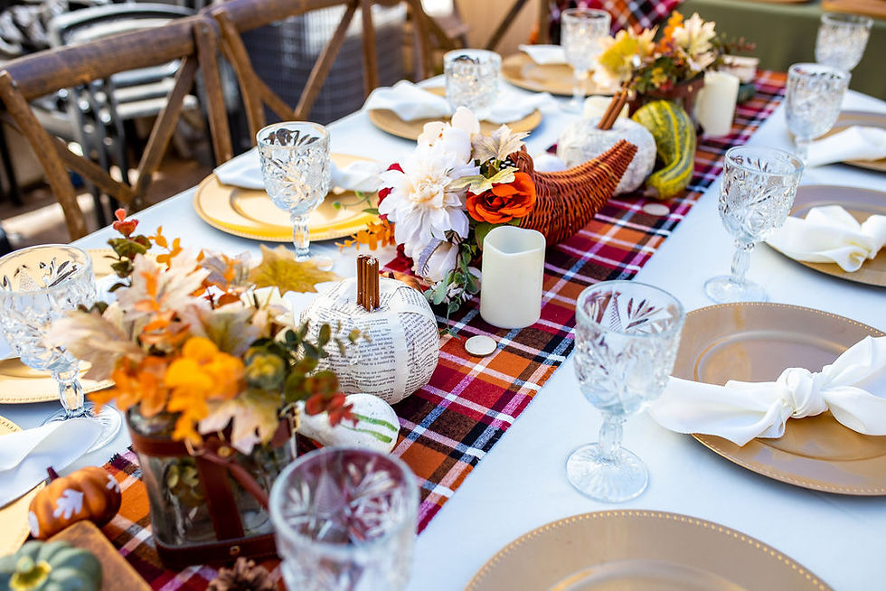 Thumbnail: Rustic Getaway - Guest Table