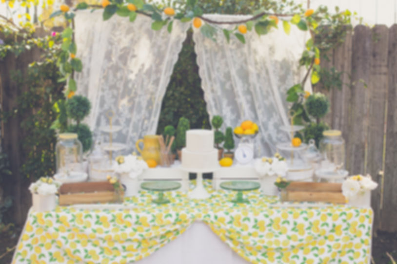 CHIC LEMON GARDEN PARTY