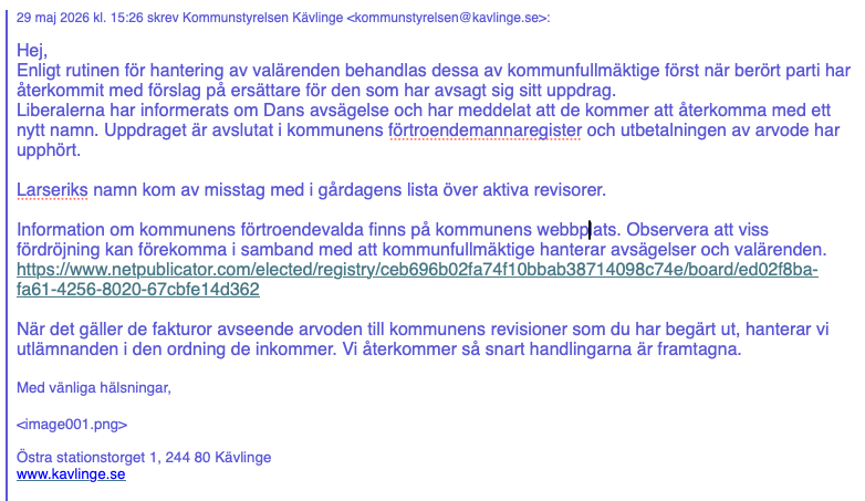 Misstag, rutiner som är olika beroende på parti, och handlingar på vänt.