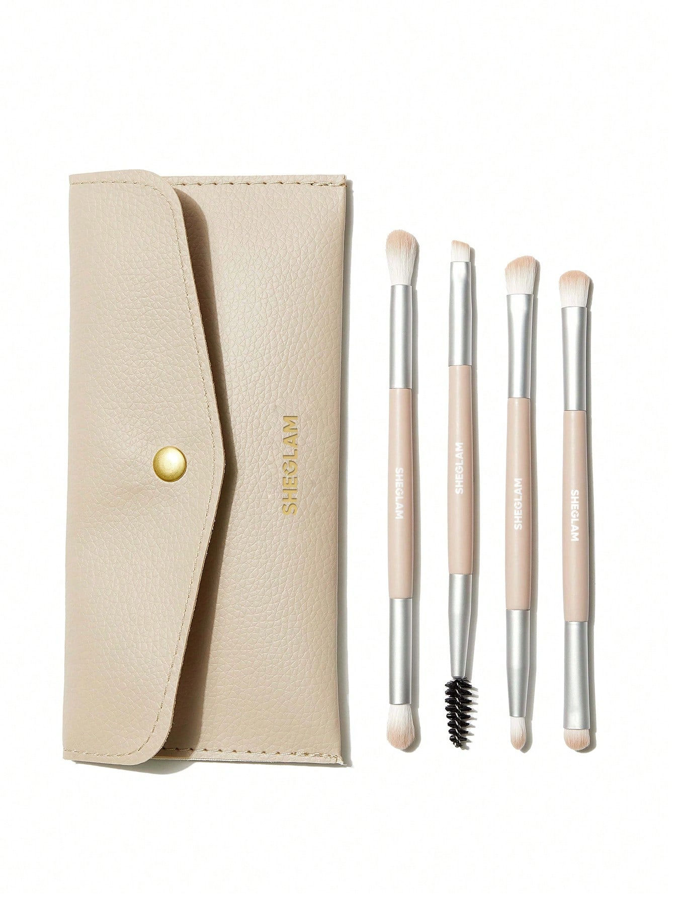 Glam 101 Eye Essentials Brush Set With Bag