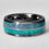 Thumbnail: Opal Double Inlay Tungsten Carbide Ring