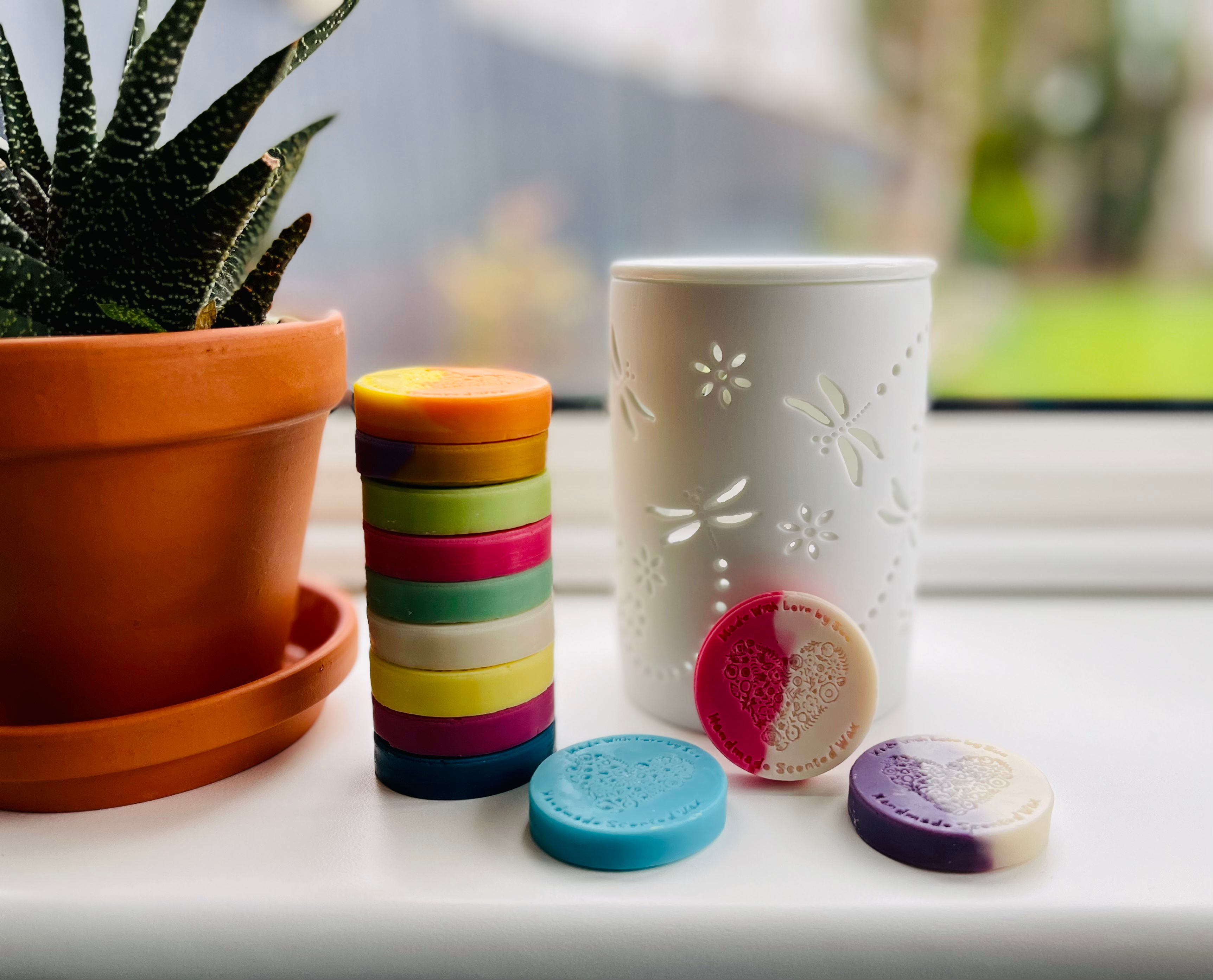 Dragonfly Wax Melt Burner & Logo Melts Gift Set