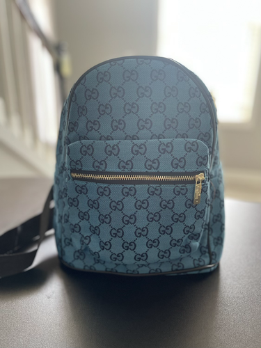 gucci slim backpack