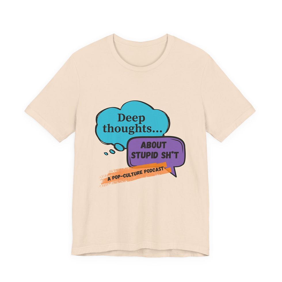 Thumbnail: Deep Thoughts logo Tee