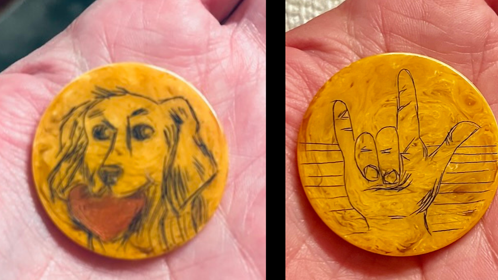 Gary's Golden Retriever / ASL ily