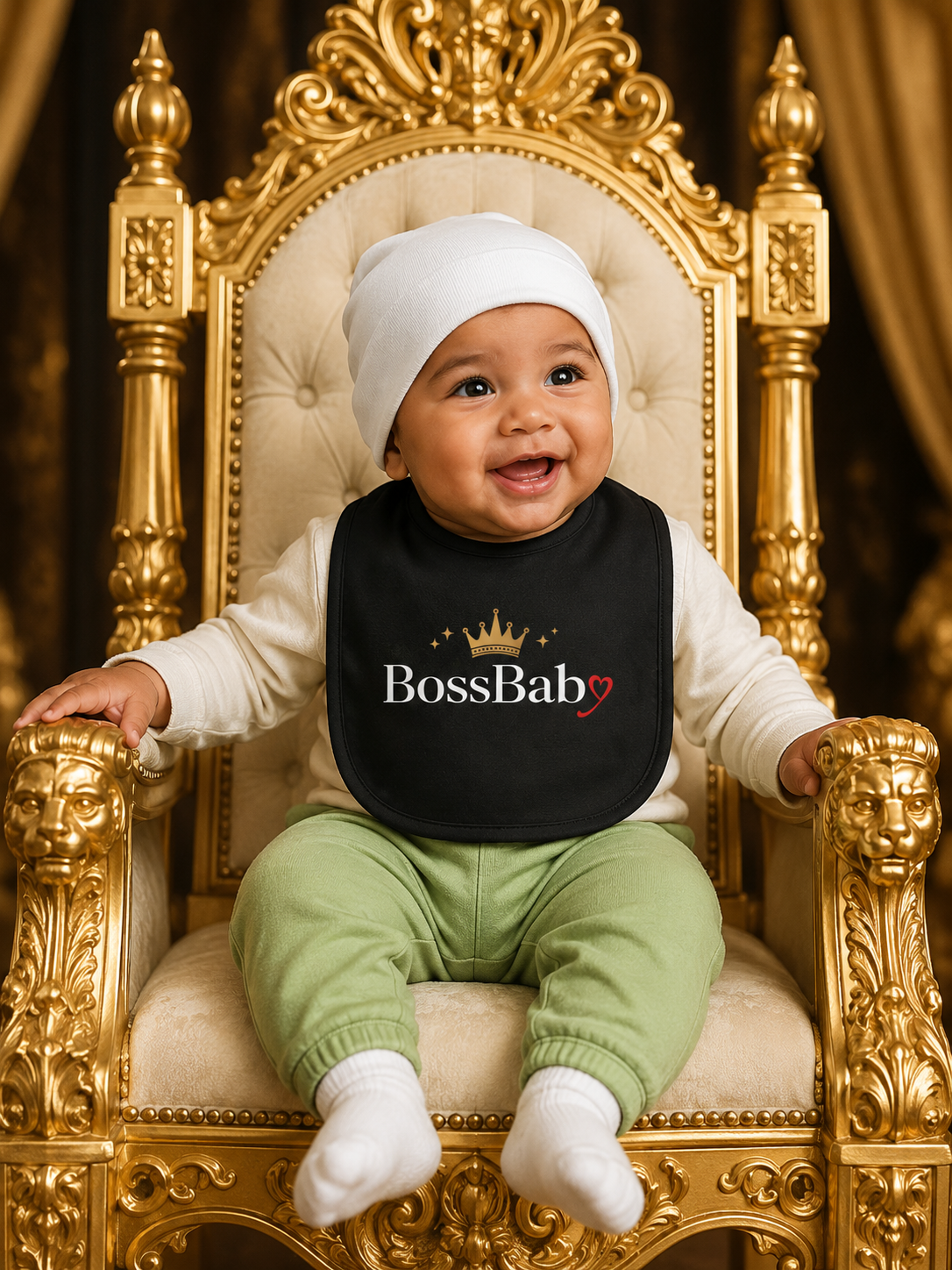 Organic Logo Bib