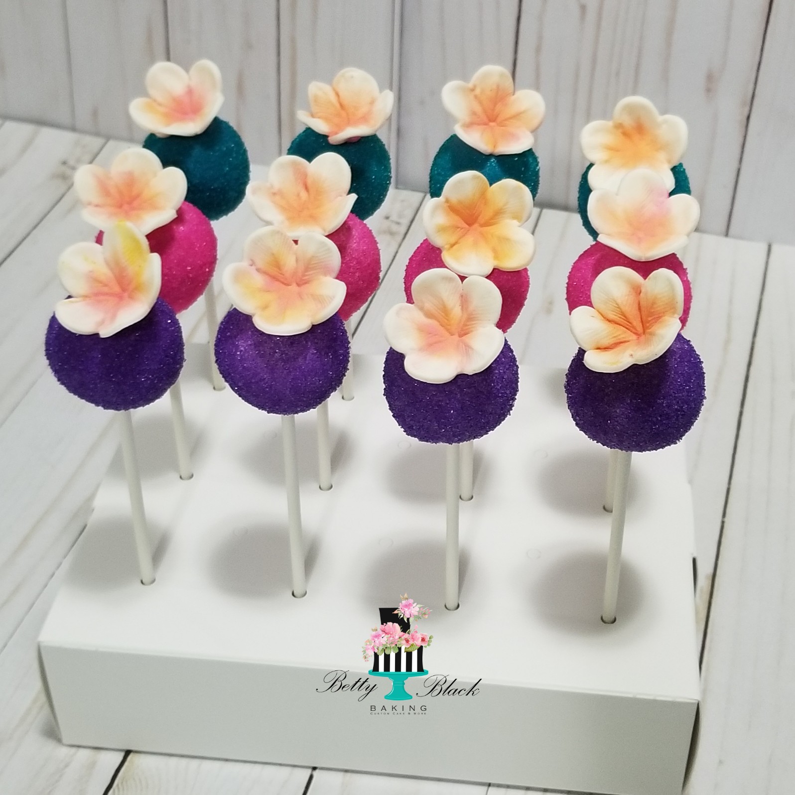 Hawaiian themed Cakepops