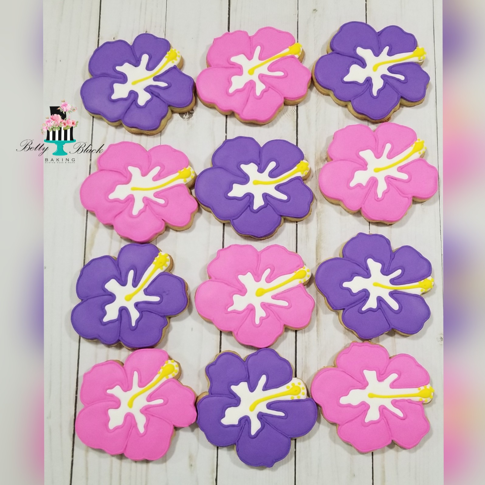 Hibiscus Cookies