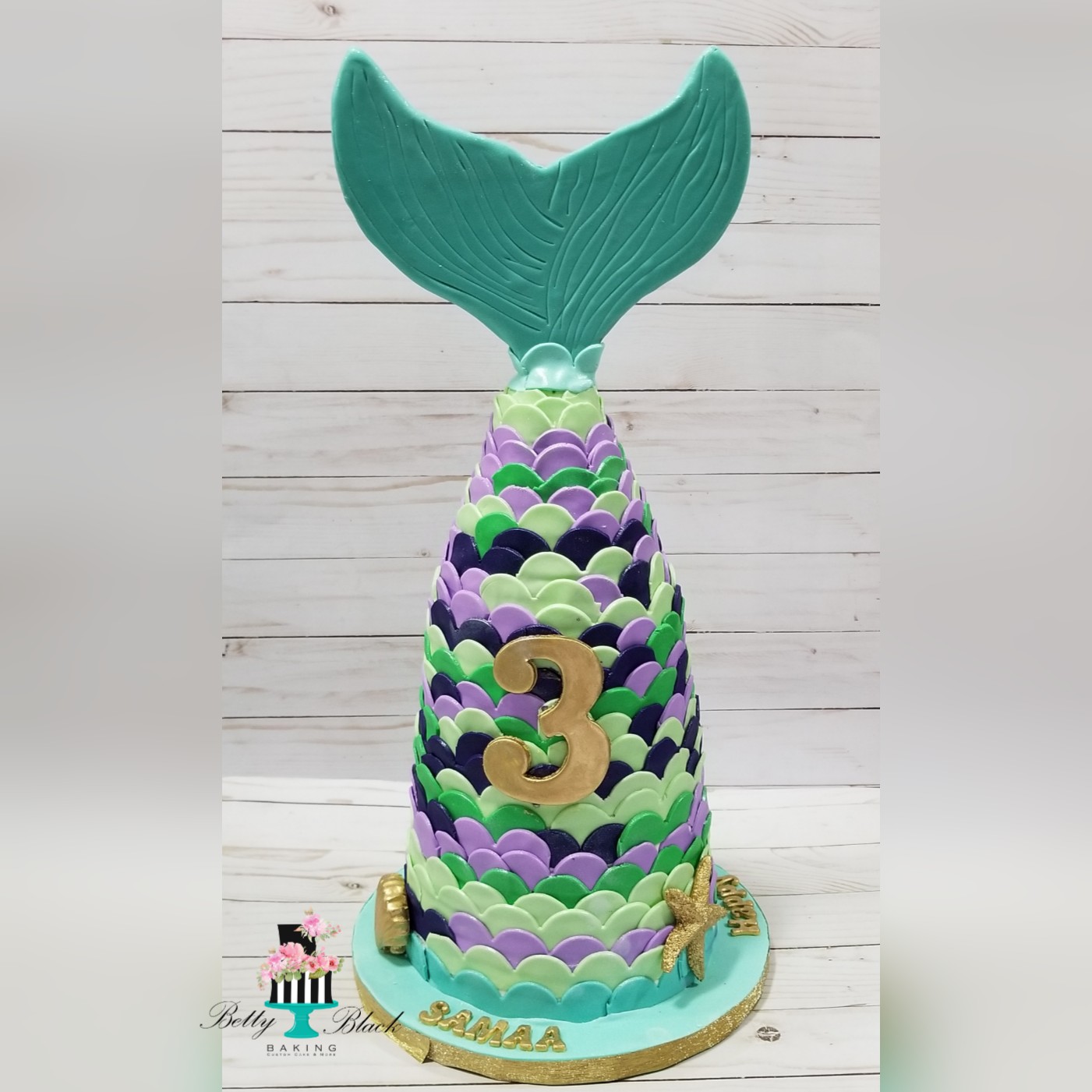 Mermaid Tail Cake