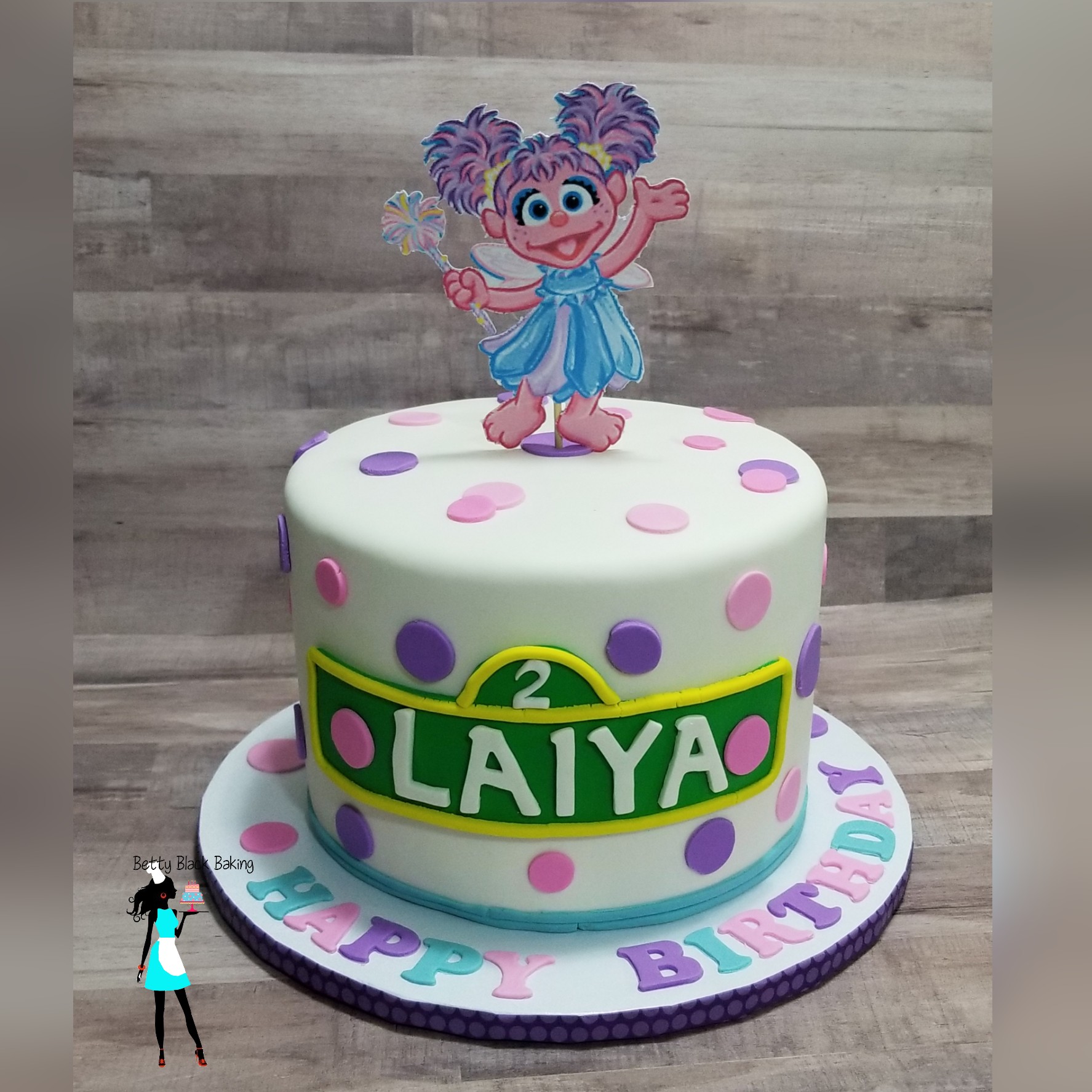 Abby Cadabby Birthday Cake