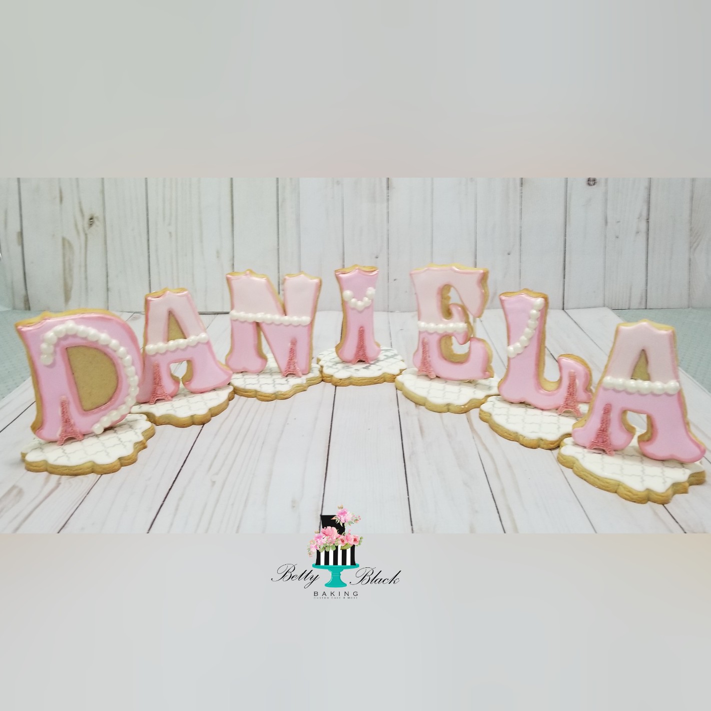 3D Name Cookies