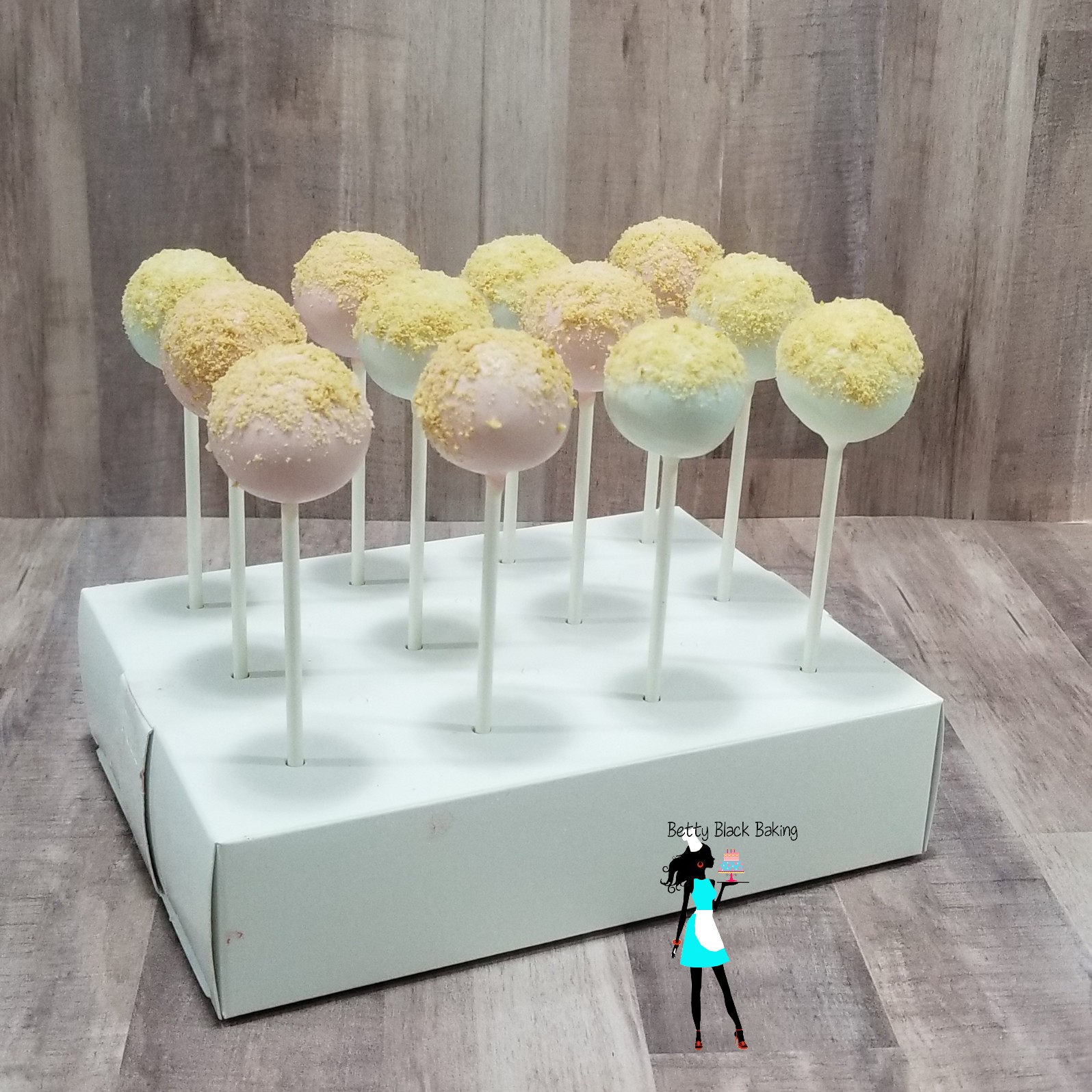 beach theme cake pops