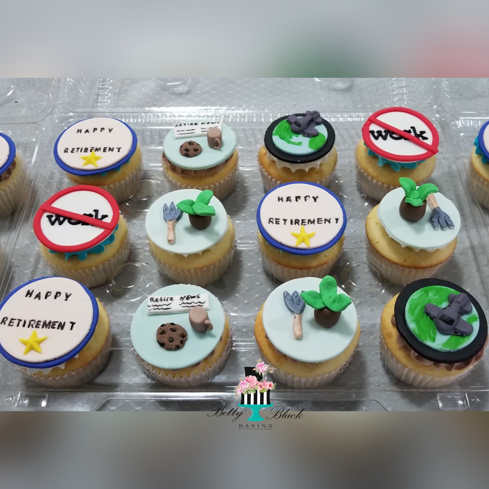 Retirement Cupcakes