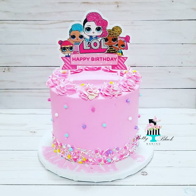 LOL Birthday cake