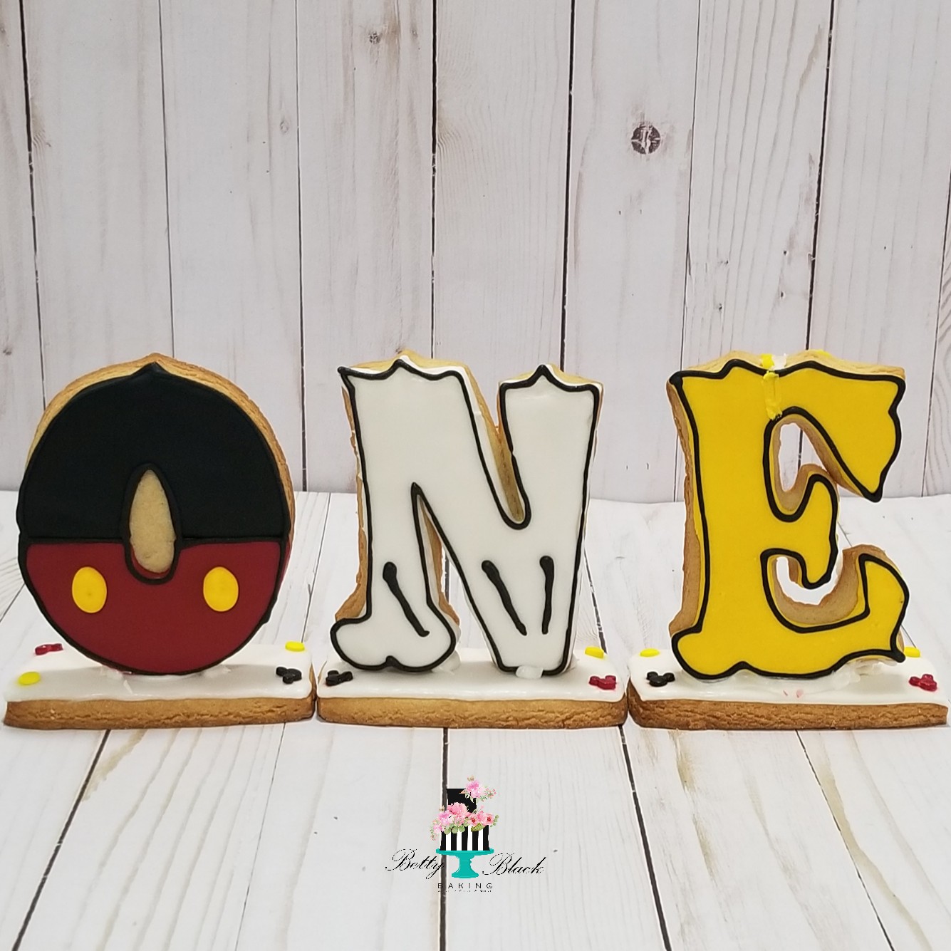 Mickey Mouse Birthday Standing cooki