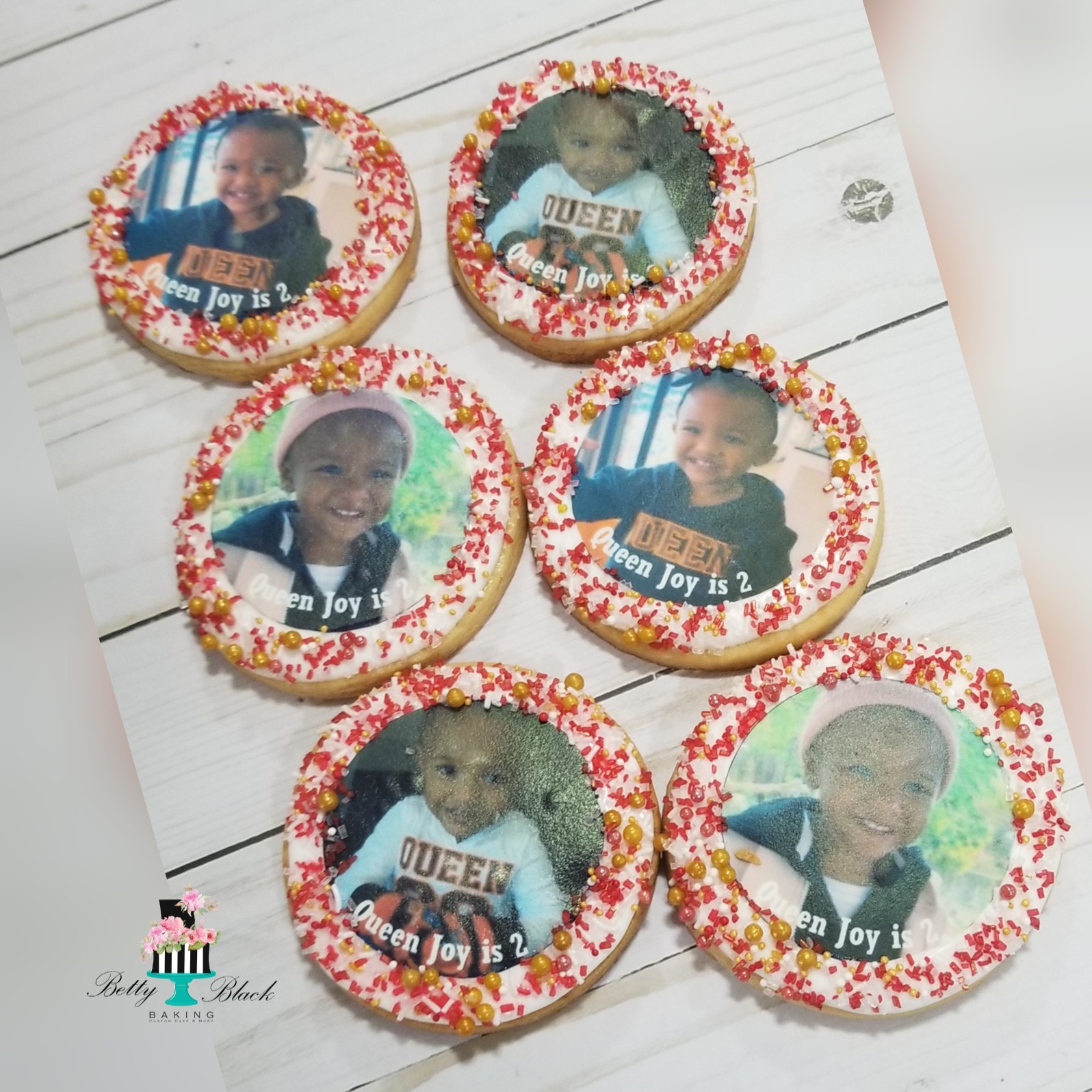 Simple edible image cookie