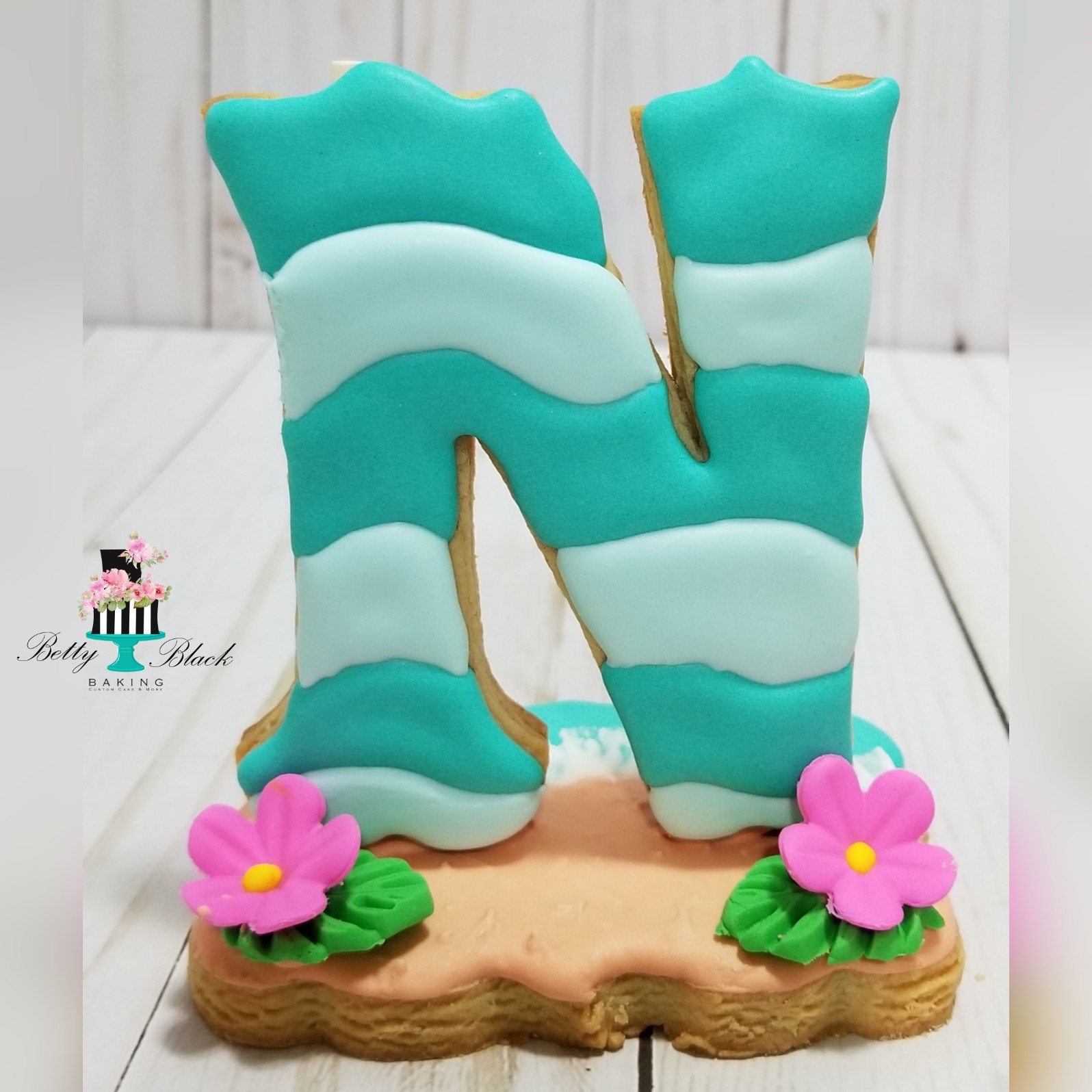 Water wave cookie