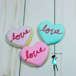 Mini Love Sugar cookies