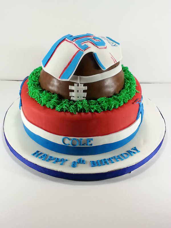 Patriots Football Birthday Cake