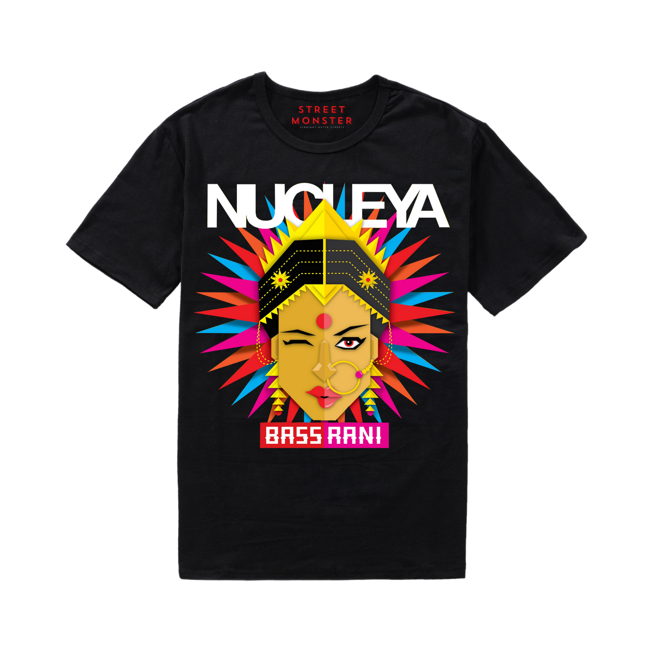 Nucleya Bass Rani T Shirt Street Monsterr Avneet khurmi), bass rani and more. nucleya bass rani t shirt