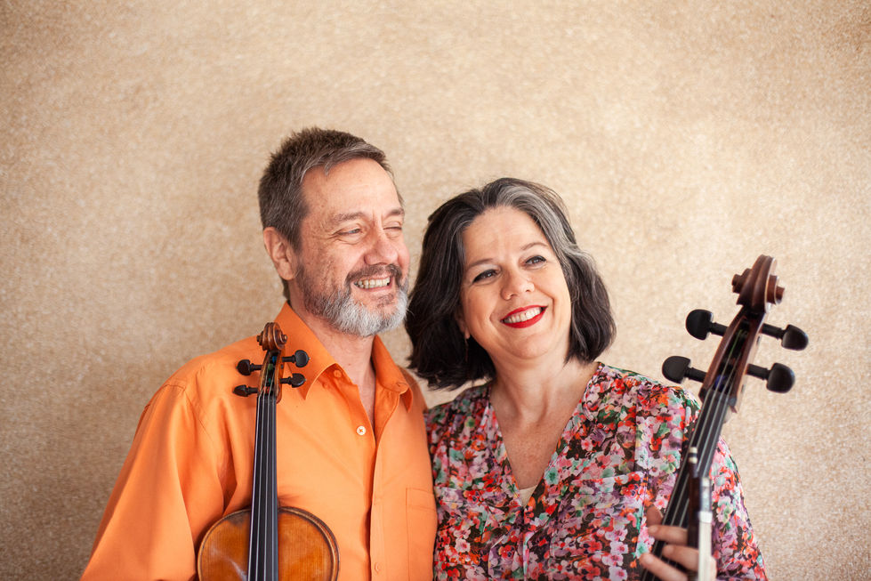 Luiz Amato e Adriana Holtz