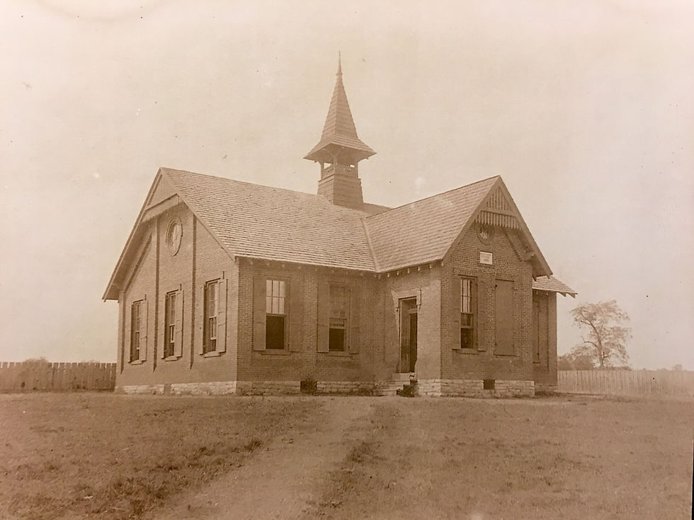 Fairview School, circa 1880