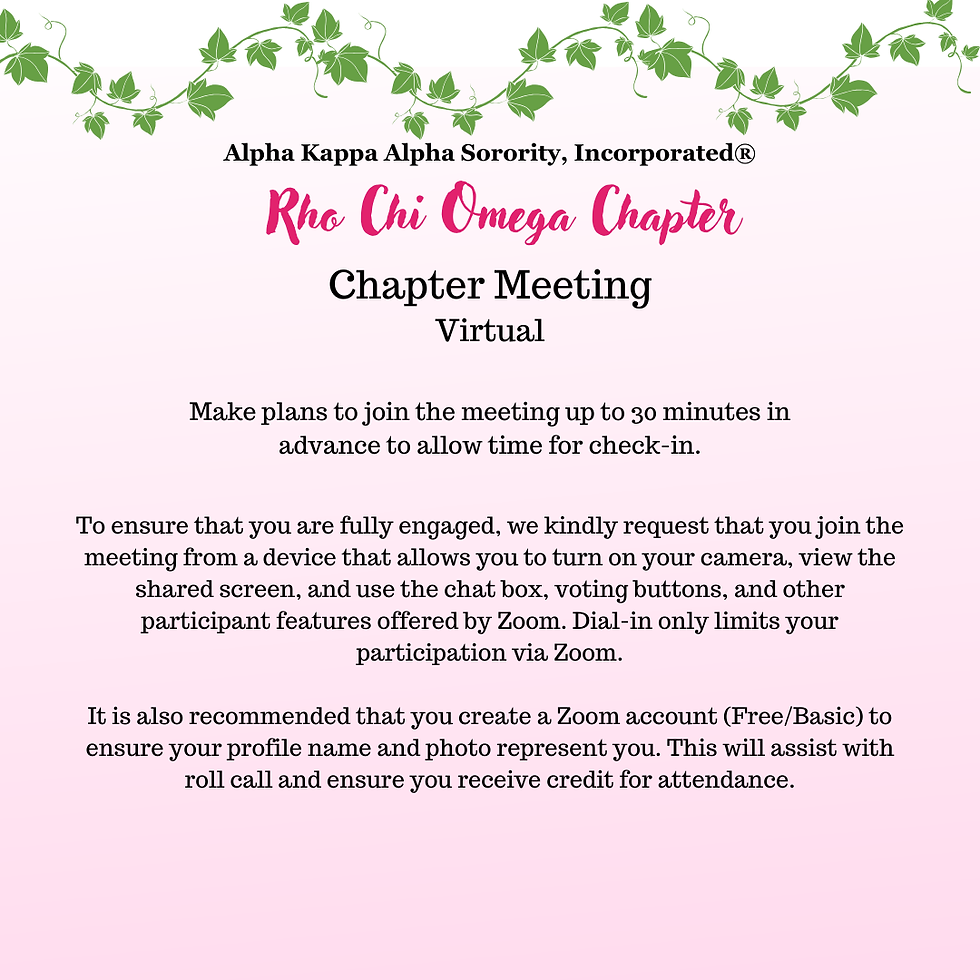 2025 January Chapter Meeting