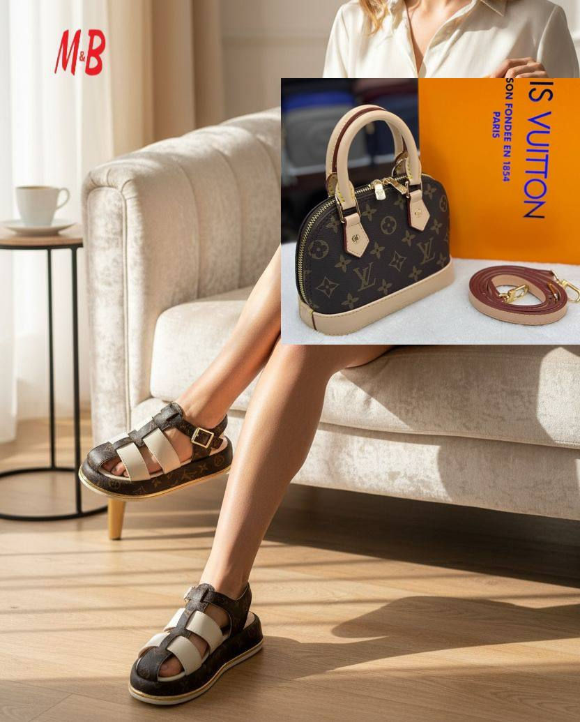 Thumbnail: Sandals & Bag M3615
