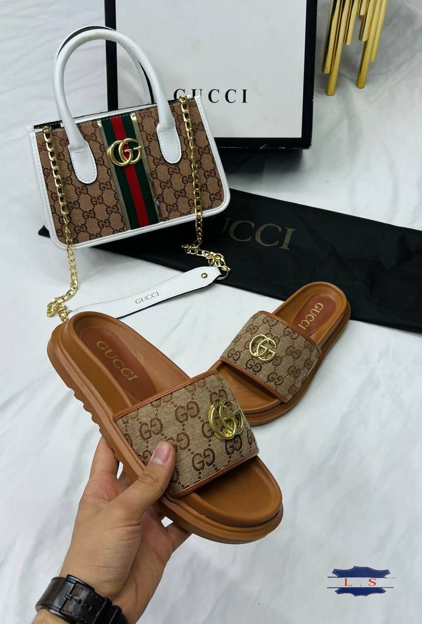 Thumbnail: Sandals & Bag M3414