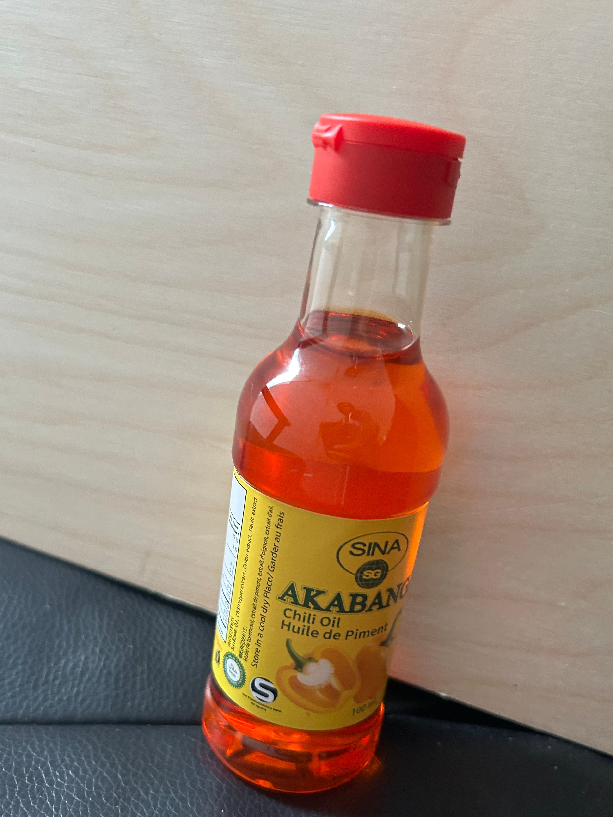 Akabanga Huile A piment 