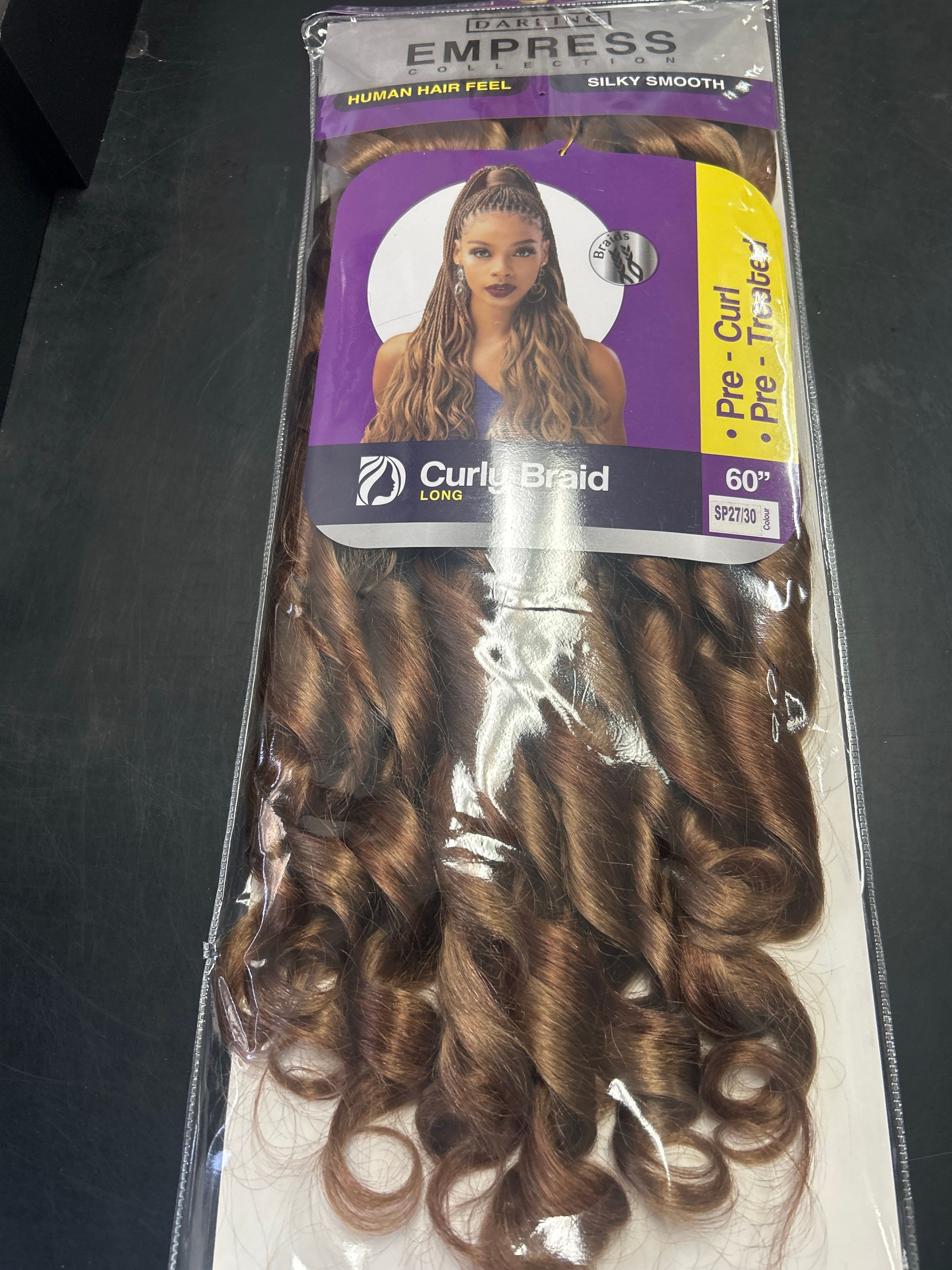 Curly braid 60" SP27/30