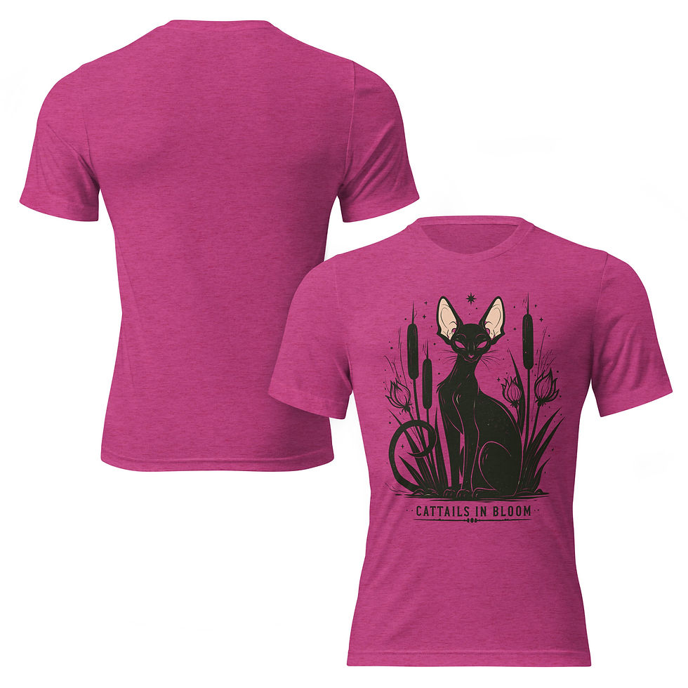 Thumbnail: "Cattails in Bloom" Unisex short sleeve t-shirt