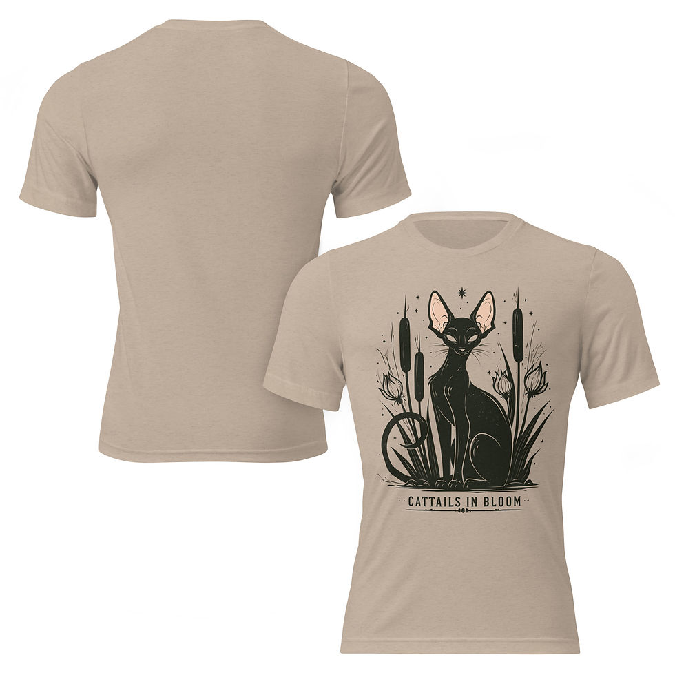 Thumbnail: "Cattails in Bloom" Unisex short sleeve t-shirt