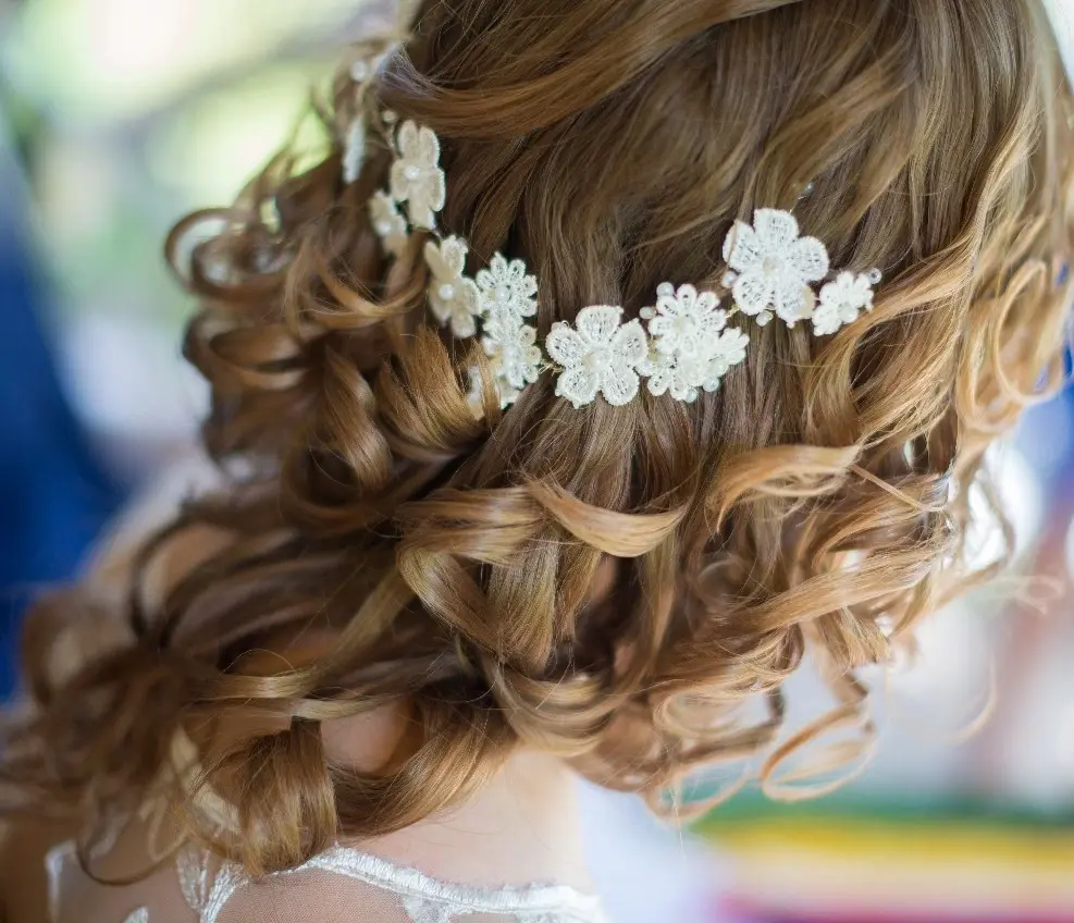 Hair – Updo or Curly