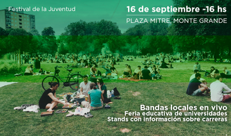 Festival de la juventud en Monte Grande