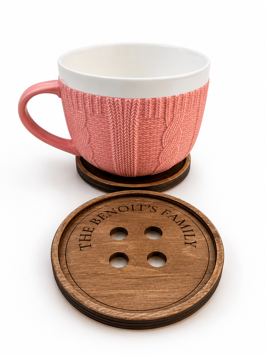 Personalized coaster set