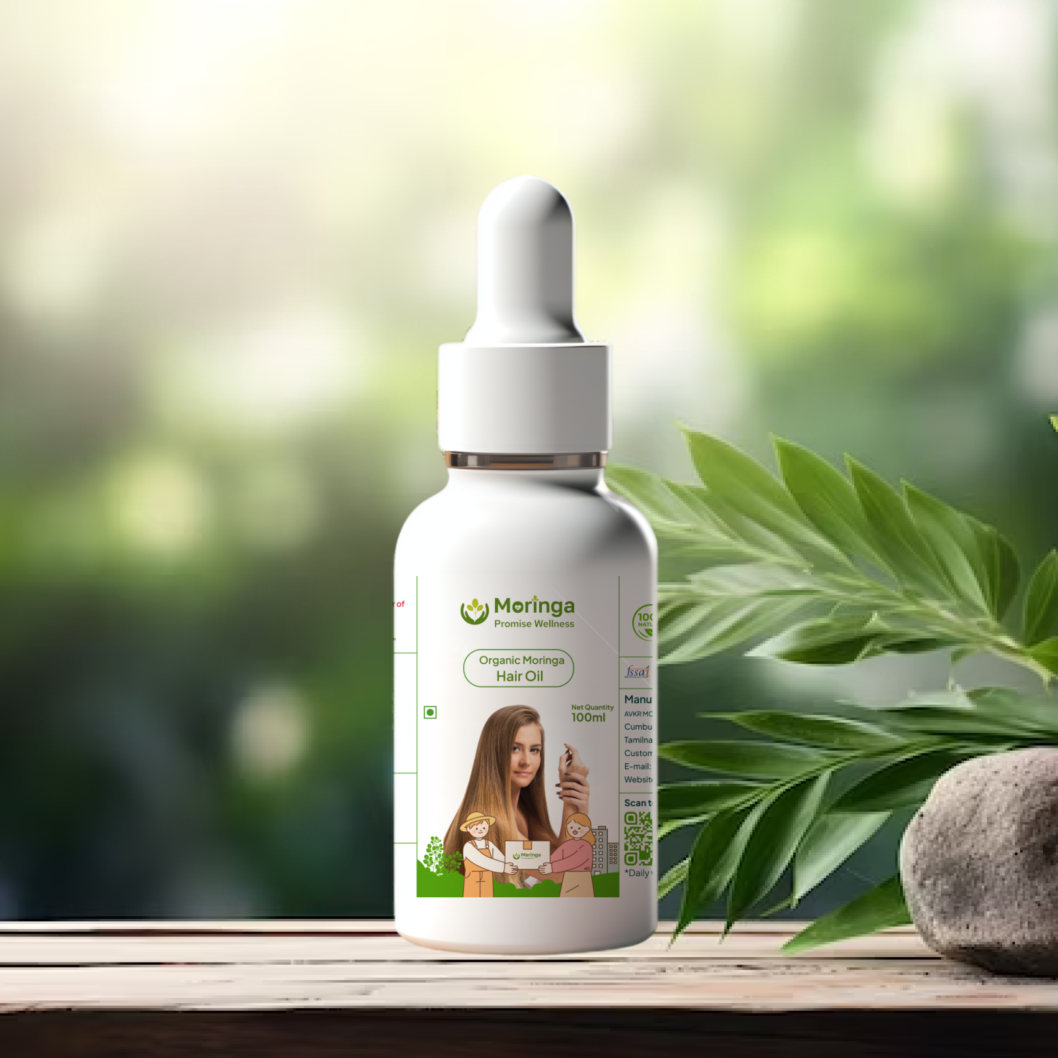 Organic Moringa Hair Oil